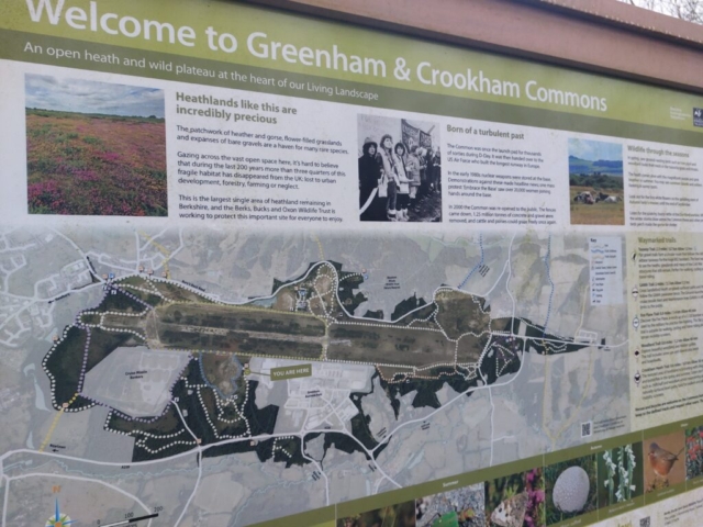 welcome to greenham and crookham commons board