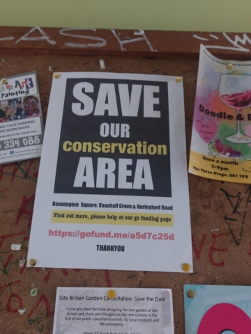 save our conservation area Bonnington Square Vauxhall save our conservation area bonnington square vauxhall