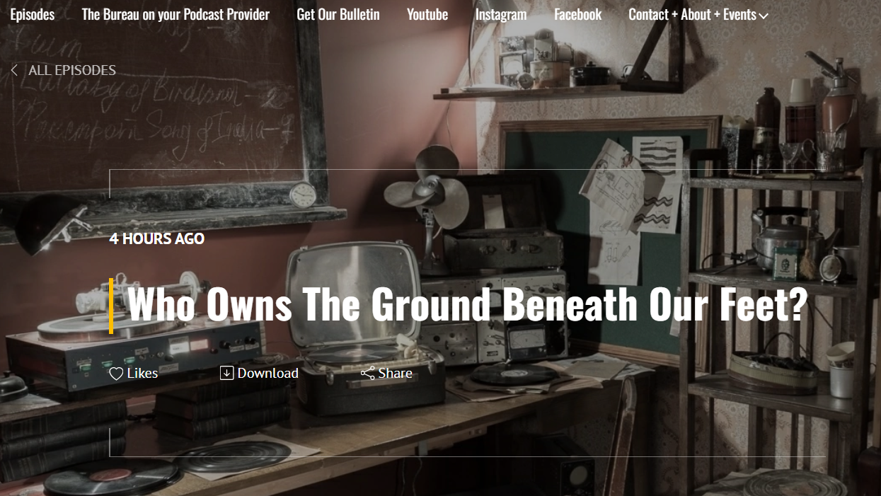 New podcast episode: Bureau of Lost Culture