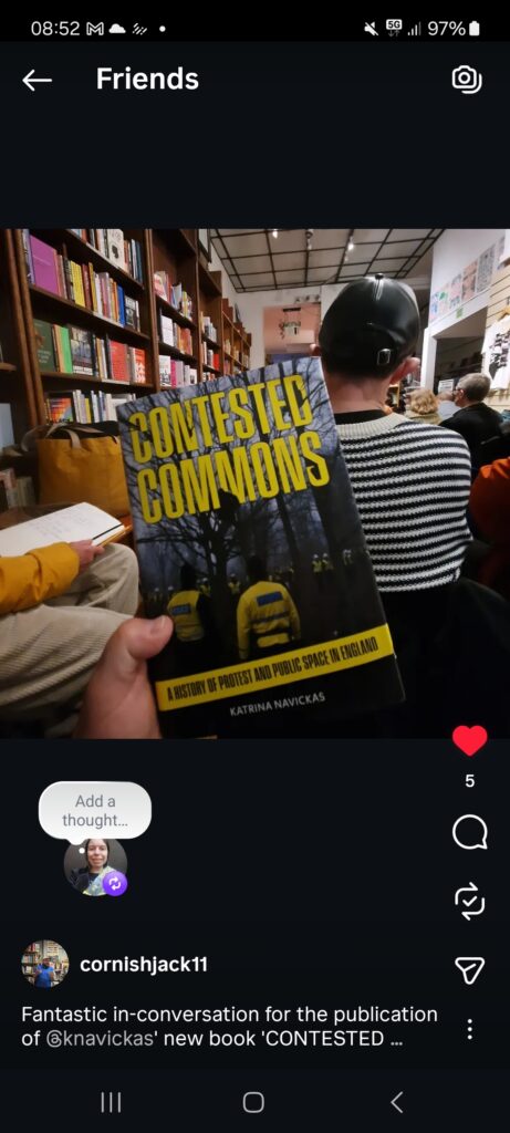 jack cornish instagram post holding up my book